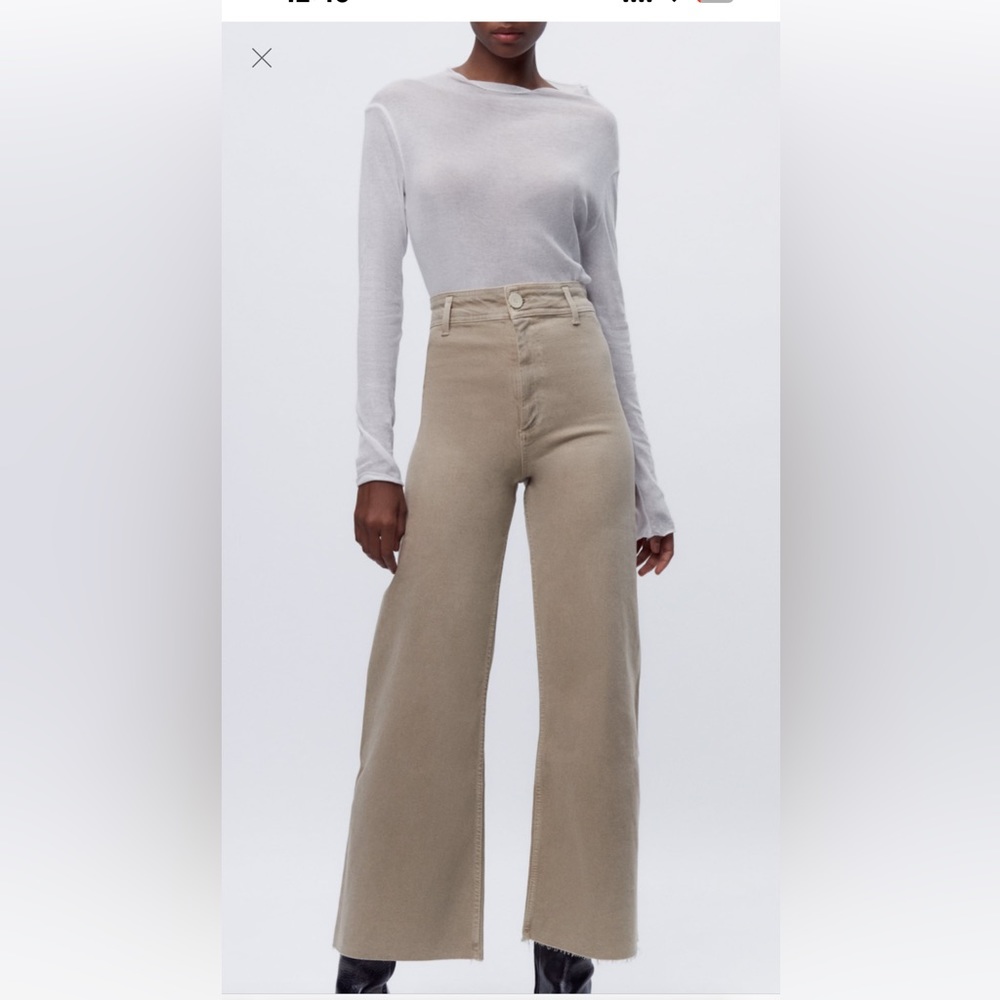 ZW MARINE STRAIGHT HIGH RISE JEANS size 4